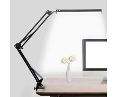 Stalo Lempa - Media-Tech MT224 5.6W LED Reguliuojama Rankena USB Juoda