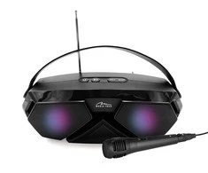 Media-Tech MT3171 Partybox Scout BT nešiojama kolonėlė su mikrofonu, Juodos spalvos