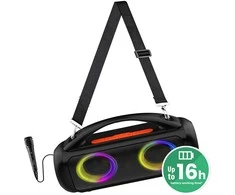 Bluetooth Garsiakalbis - Media-Tech MT3184 1200W Atsparus Vandeniui Juodas