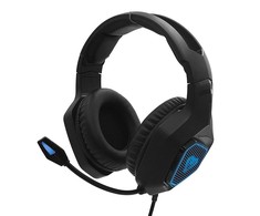 Žaidimų ausinės Media-Tech Cobra PRO Yeti MT3599 su LED pašvietimu, Juodos