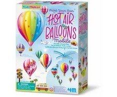 4M KidzMaker DIY Kūrybinis rinkinys „nuspalvink oro balionų karuselę“