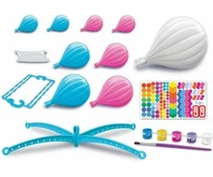 4M KidzMaker DIY Kūrybinis rinkinys „nuspalvink oro balionų karuselę“