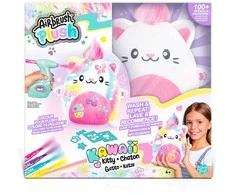 AIRBRUSH PLUSH Rinkinys su aerografu „Kawaii Kitty", 25 cm