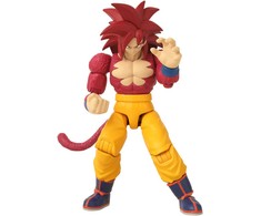 ANIME HEROES DRAGON STARS Poseable figūrėlė su priedais - Super Saiyan 4 Goku (Daima)