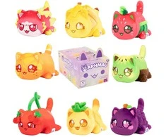 APHMAU MeeMeow Paslaptingas pliušinis kačiukas „Fruit“, 15 cm