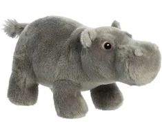 AURORA ECO NATION Pliušinis begemotas, 24 cm