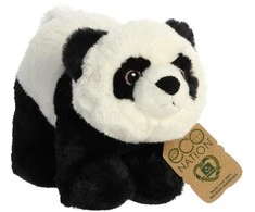 AURORA ECO NATION Panda, 15 cm