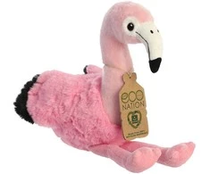 AURORA ECO NATION Pliušinis flamingas, 24 cm
