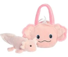 AURORA FANCY PALS Aksolotlis rankinėje, 20 cm