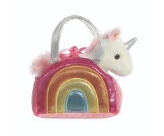 AURORA FANCY PALS Pliušinis vaivorykštės vienaragis, 17 cm