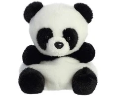 PALM PALS AURORA Pliušinė panda, 12 cm