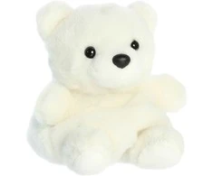 AURORA PALM PALS Pliušinis poliarinis lokys, 12 cm