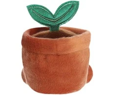 PALM PALS AURORA Pliušinis žaislas Potted Plant, 11 cm
