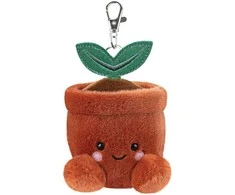 AURORA Palm Pals raktų pakabukas - gėlių vazonas, 12 cm