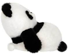AURORA PLUSH AURORA Pliušinė panda, 14 cm