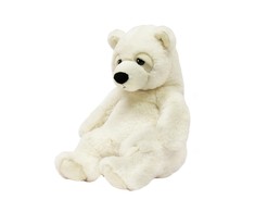 AURORA SLUUUMPY Pliušinė baltoji meška, 29 cm