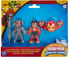 AVENGERS IRON MAN AND HIS AWESOME FRIENDS Figūrėlės, 2 vnt.