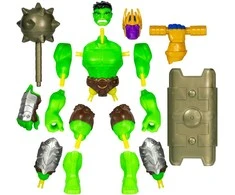 AVENGERS MIXMASHERS Herojaus figūrėlė „Deluxe“, 12,7 cm