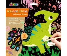 AVENIR Nutrinamų paveikslėlių rinkinys „Dinozaurai“
