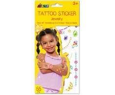 AVENIR Priklijuojamos tatuiruotės „Papuošalai“