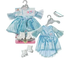 Zapf BABY BORN Lėlytės aprangos rinkinys, ledo princesė, 43 cm