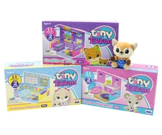 TINY TUKKINS BEVERLY HILLS TEDDY BEAR Rinkinys