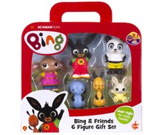 Figūrėlių rinkinys Golden Bear Bing, 6 vnt