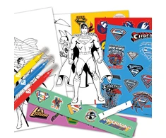 BLADEZ SUPERMAN Lipdukų veiklos rinkinys