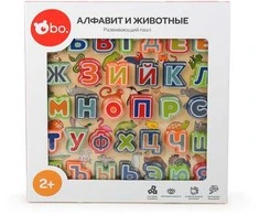 bo. Dėlionė „Abėcėlė ir gyvūnai“, rusų k.