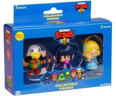 Pmi Kids World BRAWL STARS S1 FIGURES - 3 PACK VER.A