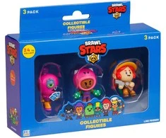 Pmi Kids World BRAWL STARS S1 FIGURES - 3 PACK VER.A