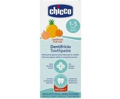 CHICCO 00010608000000 fluoro vaisių dantų pasta 50 ml 1-5l