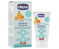 CHICCO 00010608000000 fluoro vaisių dantų pasta 50 ml 1-5l