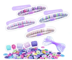 Spin Master COOL ŠAUNUS! Papildymo paketas „Stack´d Heishi Bracelet Studio“