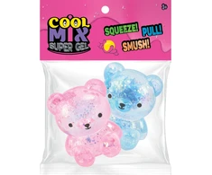 COOL MIX SUPERGEL antistresinis žaislas besišypsantis meškiukas, 2 vnt.