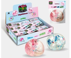 COOL MIX SUPERGEL antistresinis žaislas, magiškas kamuoliukas su vienaragiu