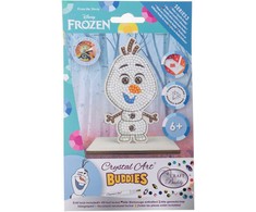 Crystal Art CRAFT BUDDY DISNEY FROZEN Piešimo deimantais rinkinys „Olaf“