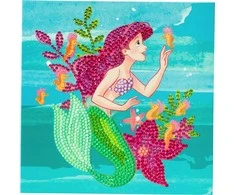 Craft Buddy DISNEY PRINCESS CRYSTAL ART Atvirukas „Arielė“