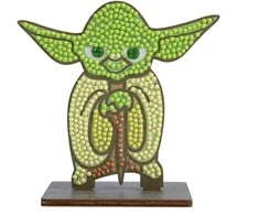 CRAFT BUDDY STAR WARS CRYSTAL ART Figūrėlė „Yoda“