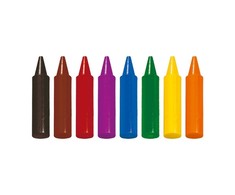 Crayola, Inc. CRAYOLA MINIKIDS Didelės kreidelės, 8 vnt.