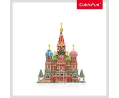 CUBICFUN 3D dėlionė „NatGeo: Šv. Bazilijaus katedra“