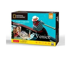 CUBICFUN 3D dėlionė iš serijos „National Geographic“ - „Šv. Marko aikštė“
