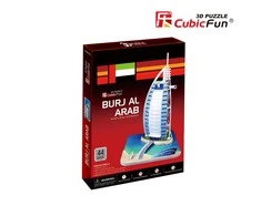 CUBICFUN 3D dėlionė „Viešbutis Burj al-Arab“