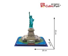 CUBICFUN 3D dėlionė „Laisvės statula“