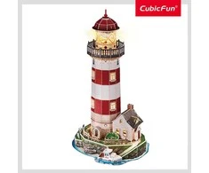CUBIC FUN CUBICFUN 3D dėlionė su LED „Švyturys“