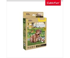 CUBIC FUN CUBICFUN NG 3D dėlionė „Kapibara“