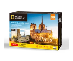 CUBICFUN 3D dėlionė iš serijos „National Geographic“ - „Noterdamo katedra“