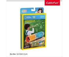 CubicFun CUBIC FUN National Geographic 3D dėlionė „Monoklis"