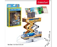 Dėlionė CubicFun CUBIC FUN National Geographic 3D-palapeli "Hidraulinis Keltuvas"