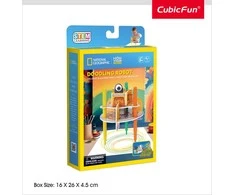 CubicFun CUBIC FUN National Geographic 3D dėlionė „Piešiantis Robotas"